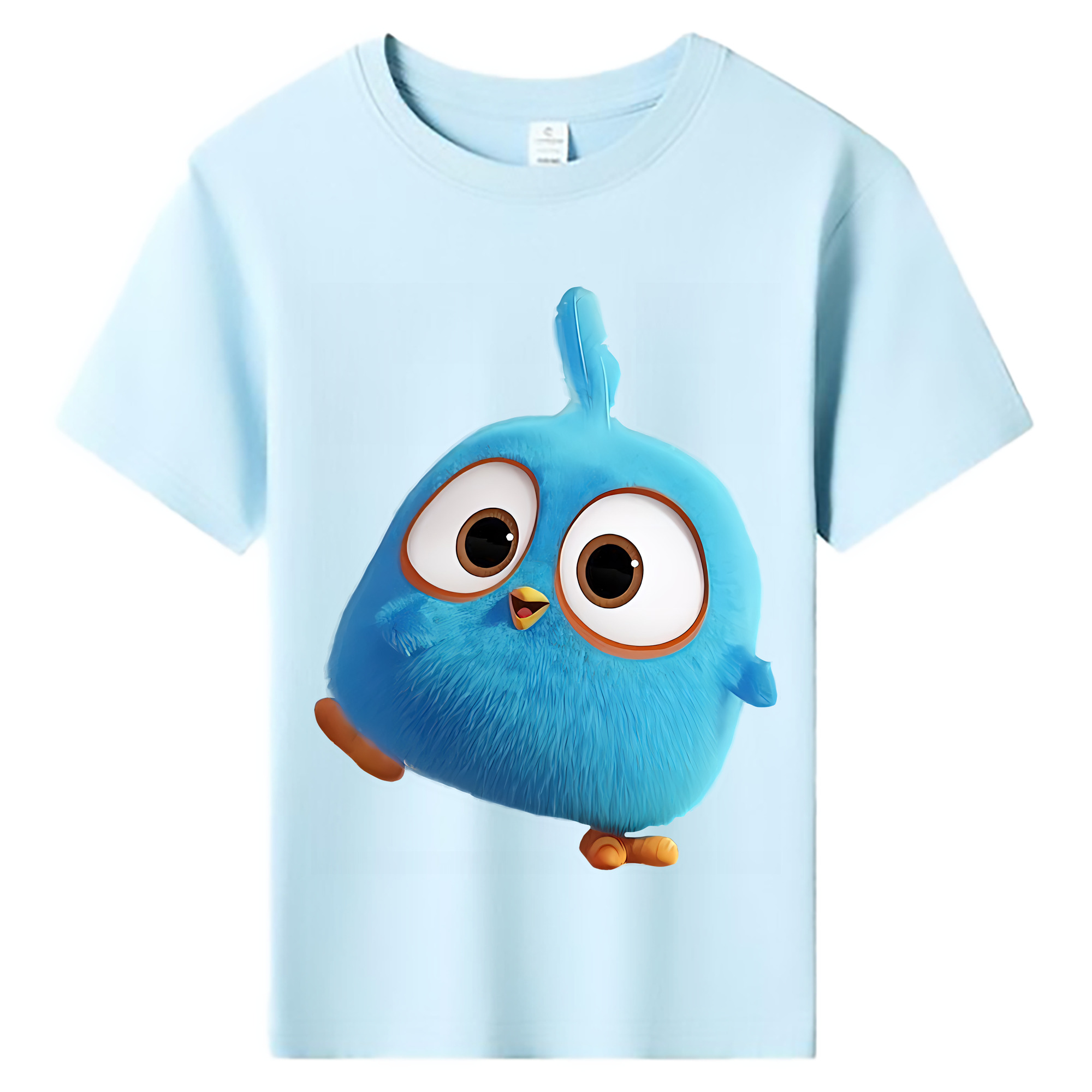 （画像用） Angry Birds アングリーバード 綿100％キッズTシャツ（フロントプリント）